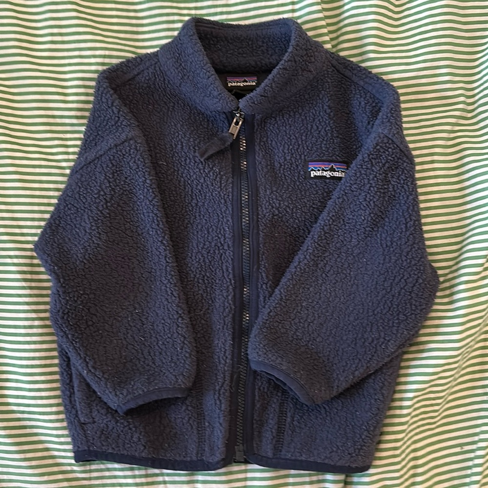 Patagonia Fleece Jacket Navy